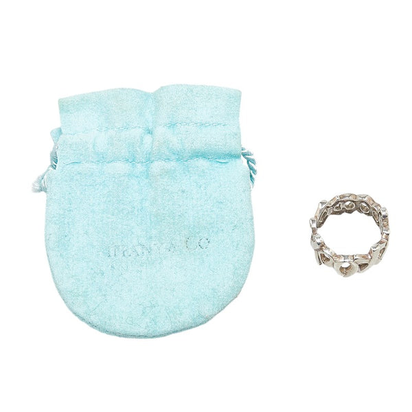 ティファニー パロマピカソ ラブ＆キス リング 指輪 #50 SV925 シルバー レディース TIFFANY&Co. 【中古】