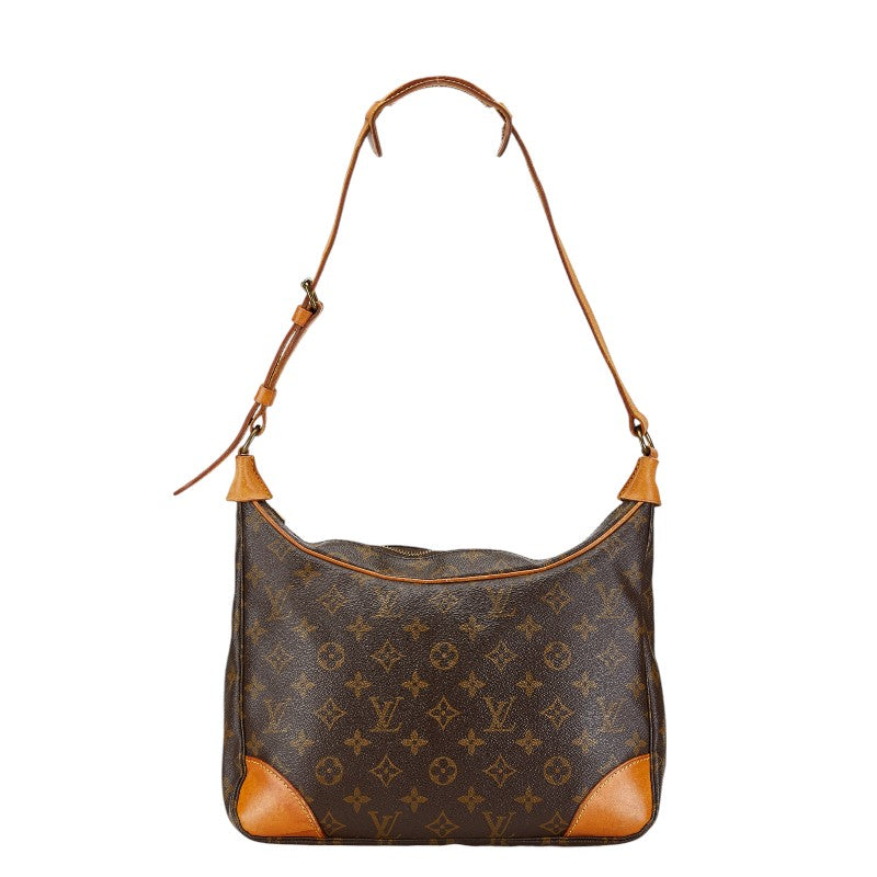 ルイ ヴィトン モノグラム ブローニュ30 ワンショルダーバッグ M51265 ブラウン PVC レザー レディース LOUIS VUITTON 【中古】