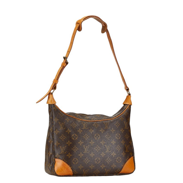 ルイ ヴィトン モノグラム ブローニュ30 ワンショルダーバッグ M51265 ブラウン PVC レザー レディース LOUIS VUITTON 【中古】