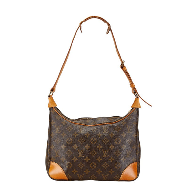 ルイ ヴィトン モノグラム ブローニュ30 ワンショルダーバッグ M51265 ブラウン PVC レザー レディース LOUIS VUITTON 【中古】