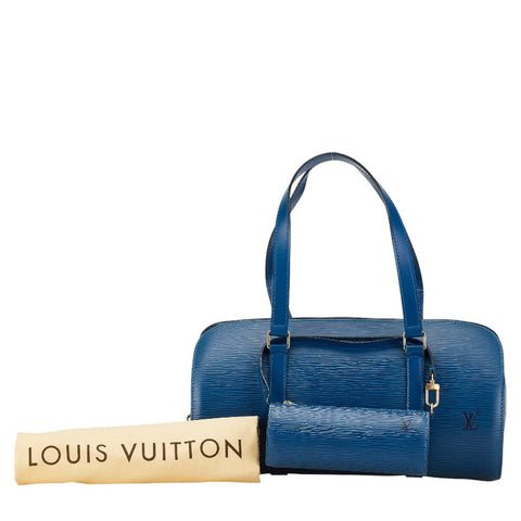 ルイ ヴィトン エピ スフロ ハンドバッグ M52225 トレドブルー レザー レディース LOUIS VUITTON 【中古】