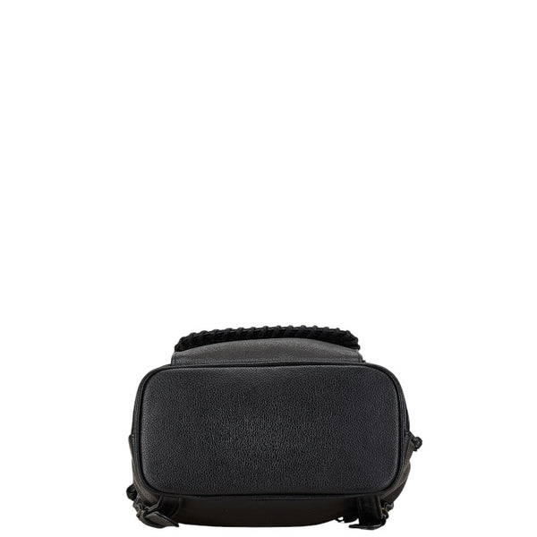 サンローラン リュック バックパック ブラック レザー レディース SAINT LAURENT 【中古】