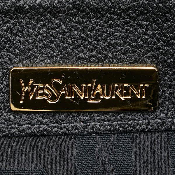 サンローラン リュック バックパック ブラック レザー レディース SAINT LAURENT 【中古】