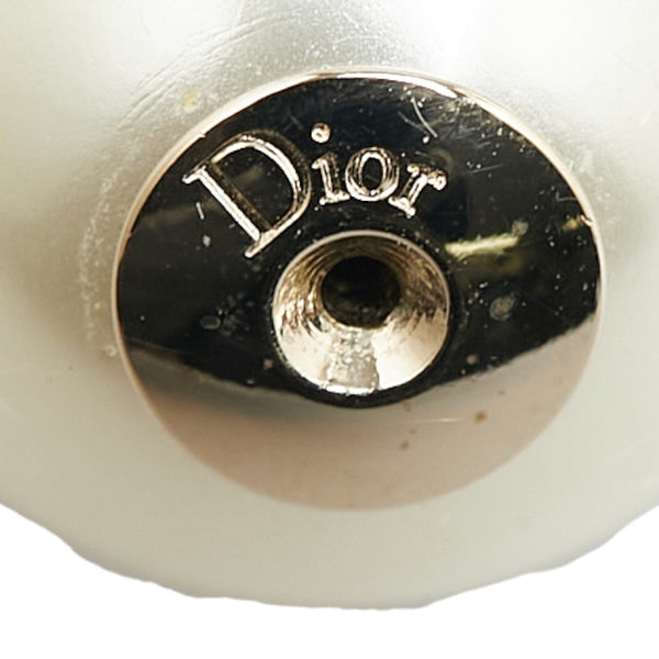 ディオール ピアス ゴールド ホワイト パール メッキ レディース Dior 【中古】