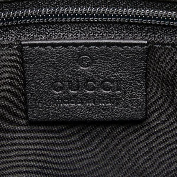 グッチ アビー ワンショルダーバッグ ハンドバッグ 189833 ブラック レザー レディース GUCCI 【中古】