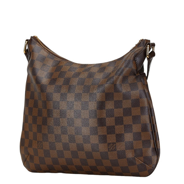 ルイ ヴィトン ダミエ ブルームズベリPM 斜め掛け ショルダーバッグ N42251 ブラウン PVC レザー レディース LOUIS VUITTON 【中古】