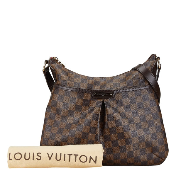 ルイ ヴィトン ダミエ ブルームズベリPM 斜め掛け ショルダーバッグ N42251 ブラウン PVC レザー レディース LOUIS VUITTON 【中古】