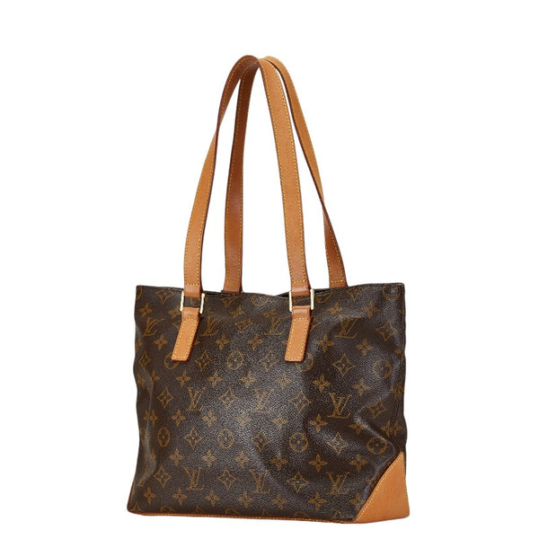 ルイ ヴィトン モノグラム カバピアノ トートバッグ ショルダーバッグ M51148　 ブラウン PVC レザー レディース LOUIS VUITTON 【中古】