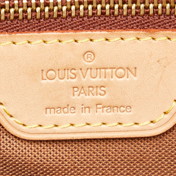 ルイ ヴィトン モノグラム カバピアノ トートバッグ ショルダーバッグ M51148　 ブラウン PVC レザー レディース LOUIS VUITTON 【中古】