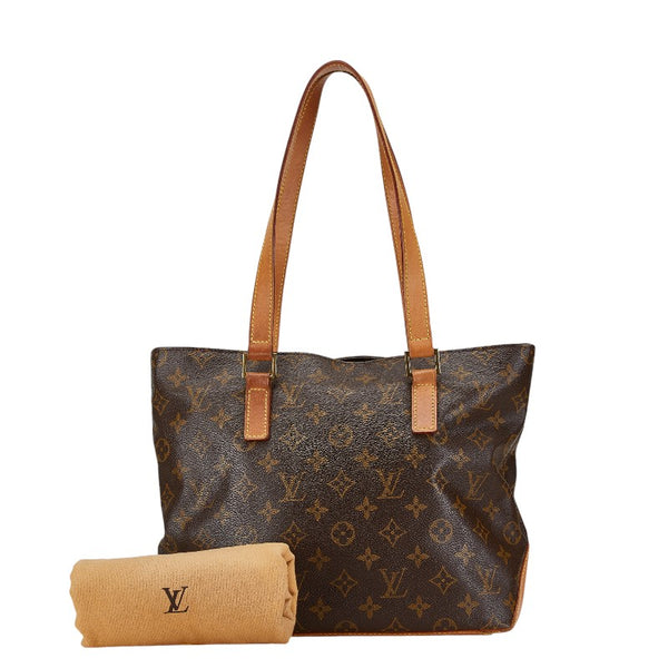 ルイ ヴィトン モノグラム カバピアノ トートバッグ ショルダーバッグ M51148　 ブラウン PVC レザー レディース LOUIS VUITTON 【中古】