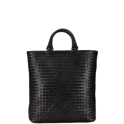 ボッテガヴェネタ ハンドバッグ トートバッグ ブラック レザー レディース BOTTEGAVENETA 【中古】