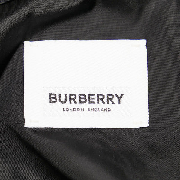 バーバリー TBロゴ ナイロンジャケット サイズ:4 ブラック マルチカラー ナイロン レディース BURBERRY 【中古】