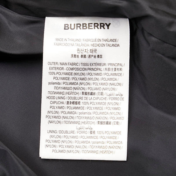 バーバリー TBロゴ ナイロンジャケット サイズ:4 ブラック マルチカラー ナイロン レディース BURBERRY 【中古】