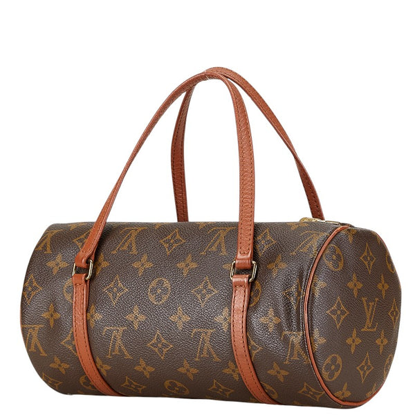 ルイ ヴィトン モノグラム パピヨン26 旧型 ハンドバッグ M51366 ブラウン PVC レザー レディース LOUIS VUITTON 【中古】