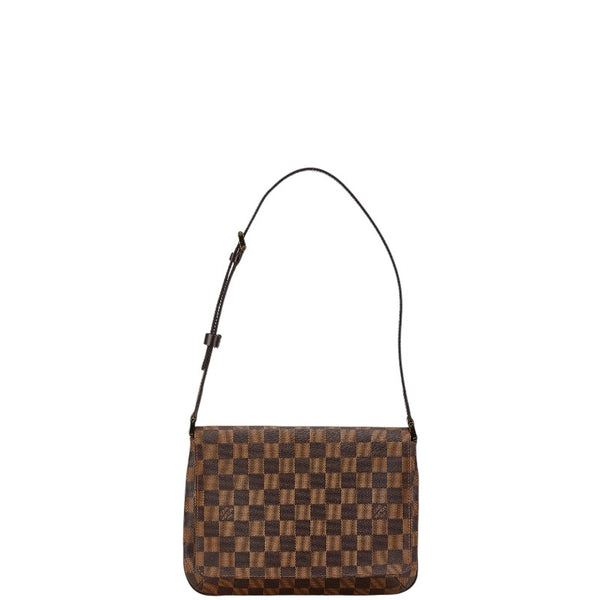 ルイ ヴィトン ダミエ ミュゼット タンゴ ショルダーバッグ ハンドバッグ N51255 ブラウン PVC レザー レディース LOUIS VUITTON 【中古】