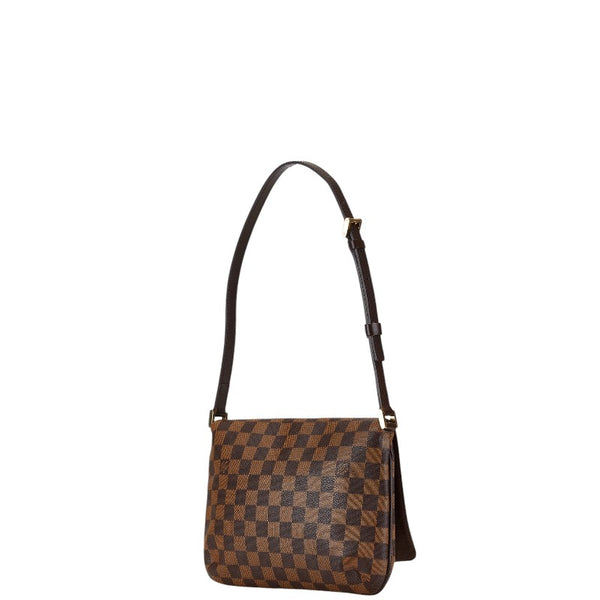 ルイ ヴィトン ダミエ ミュゼット タンゴ ショルダーバッグ ハンドバッグ N51255 ブラウン PVC レザー レディース LOUIS VUITTON 【中古】