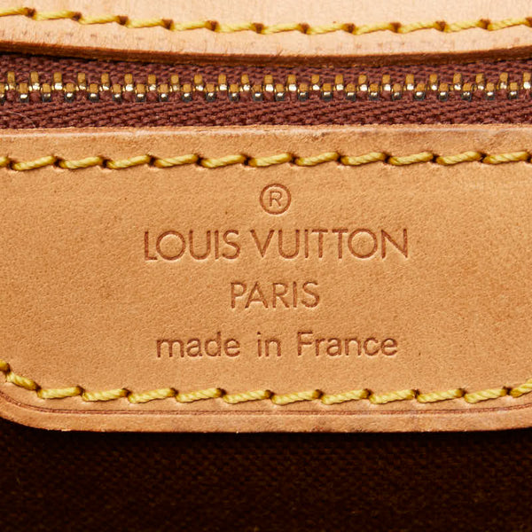 ルイ ヴィトン モノグラム ジベシエールGM 斜め掛け ショルダーバッグ M42249 ブラウン PVC レザー レディース LOUIS VUITTON 【中古】