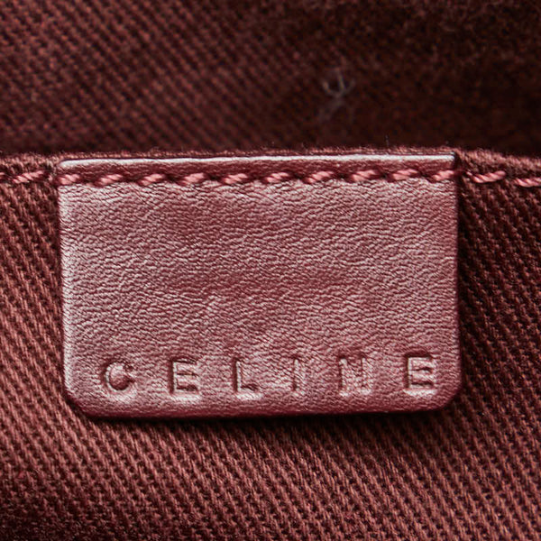 セリーヌ ブギーバッグ ハンドバッグ トートバッグ ワインレッド レザー レディース CELINE 【中古】