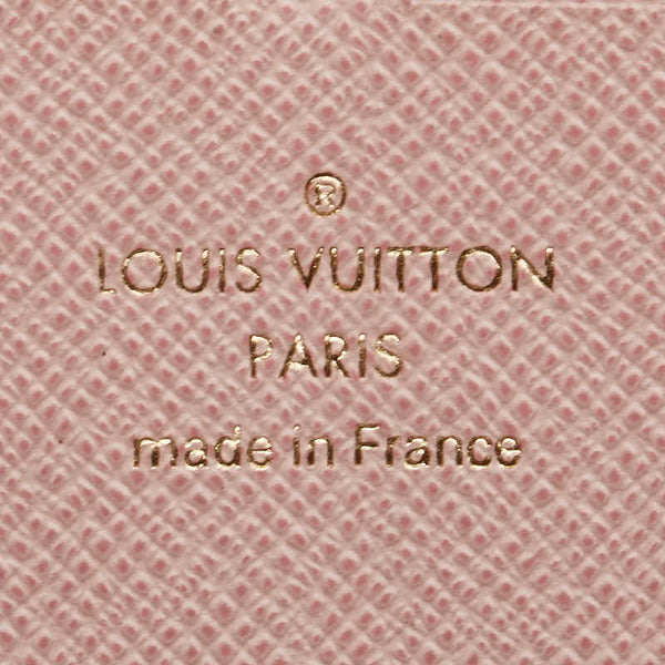 ルイ ヴィトン モノグラム ポルトフォイユ クレマンス 長財布 M61298 ブラウン ローズバレリーヌ ピンク PVC レザー レディース LOUIS VUITTON 【中古】