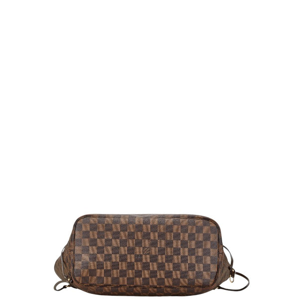 ルイ ヴィトン ダミエ ネヴァーフルMM トートバッグ N41358 ブラウン PVC レザー レディース LOUIS VUITTON 【中古】