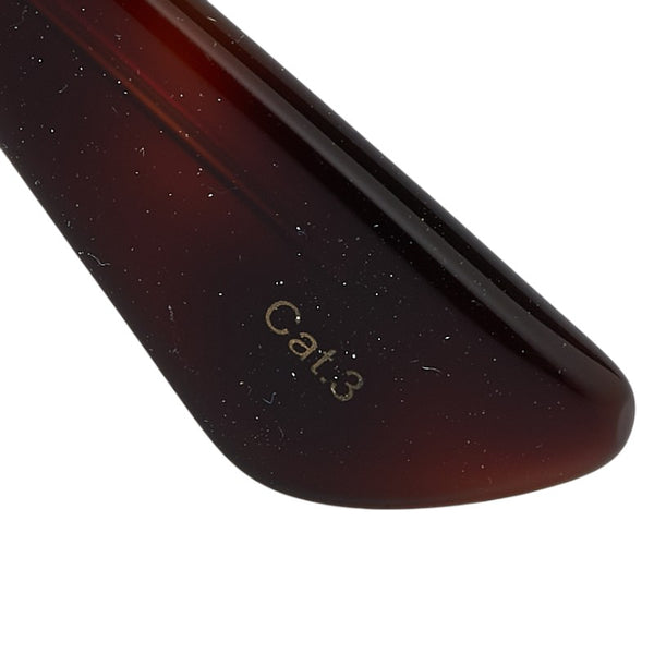 グッチ インターロッキングG ビー 蜂 サングラス GG0097SA ブラウン プラスチック レディース GUCCI 【中古】
