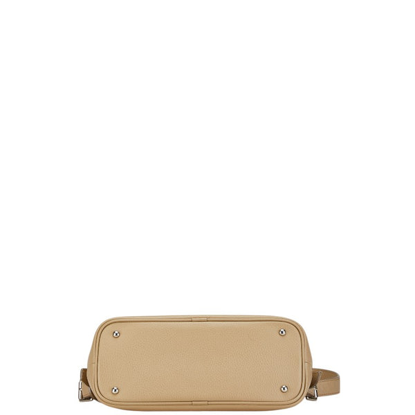 バーバリー ノバチェック ワンショルダーバッグ ベージュ レザー レディース BURBERRY 【中古】