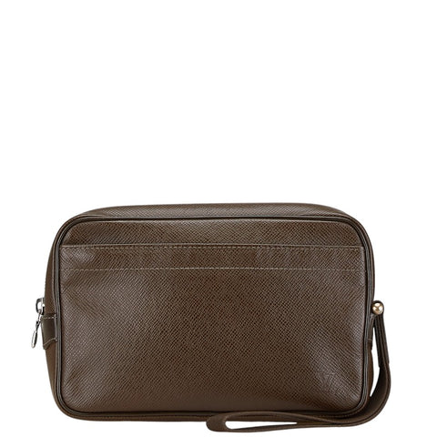 ルイ ヴィトン タイガ カルガ セカンドバッグ クラッチバッグ M30818 ブラウン レザー メンズ LOUIS VUITTON 【中古】