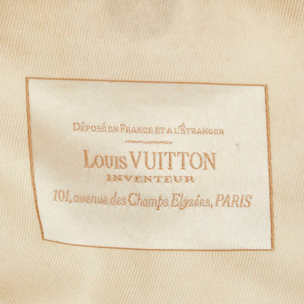 ルイ ヴィトン モノグラム サビア ブザスPM ショルダーバッグ M93499 ブロン ホワイト コットン レザー レディース LOUIS VUITTON 【中古】