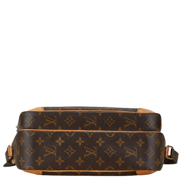 ルイ ヴィトン モノグラム ナイル 斜め掛け ショルダーバッグ M45244 ブラウン PVC レザー レディース LOUIS VUITTON 【中古】