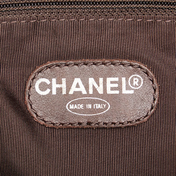 シャネル ココマーク トートバッグ ショルダーバッグ ブラウン スウェード レザー レディース CHANEL 【中古】