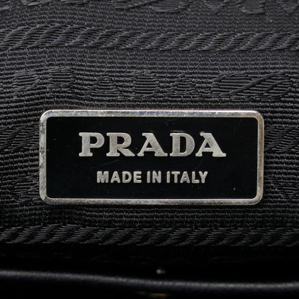 プラダ ハンドバッグ ミニボストンバッグ BN1011 ブラック レザー レディース PRADA 【中古】