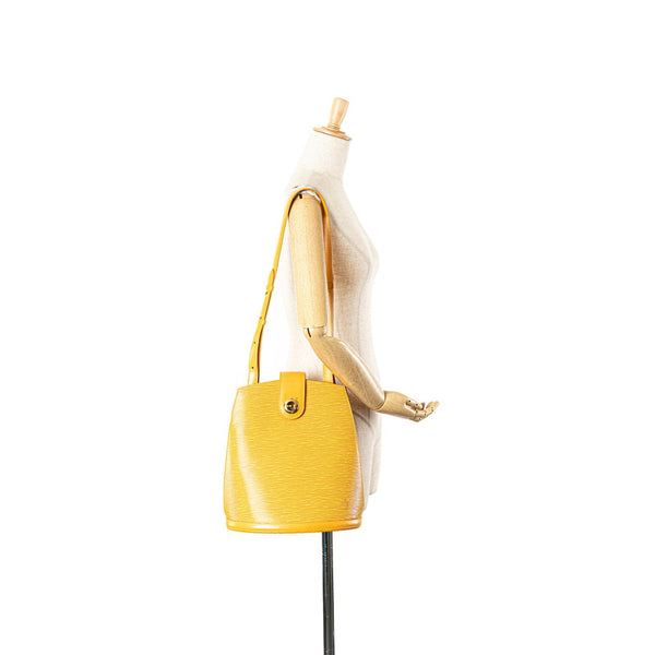 ルイ ヴィトン エピ クリュニー ハンドバッグ ショルダーバッグ M52259 タッシリイエロー レザー レディース LOUIS VUITTON 【中古】
