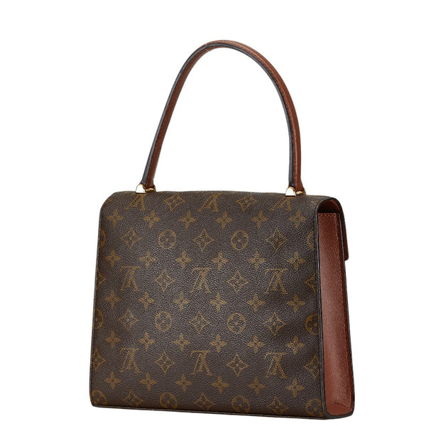 ルイ ヴィトン モノグラム マルゼルブ ハンドバッグ M51379 ブラウン PVC レザー レディース LOUIS VUITTON 【中古】