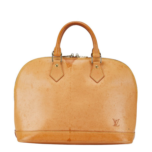 ルイ ヴィトン アルマPM ハンドバッグ M85394 ベージュ レザー レディース LOUIS VUITTON 【中古】