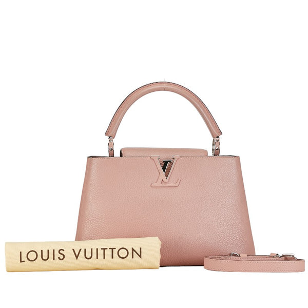 ルイ ヴィトン カプシーヌPM ハンドバッグ ショルダーバッグ 2WAY M42258 マグノリア ピンク トリヨンレザー レディース LOUIS VUITTON 【中古】