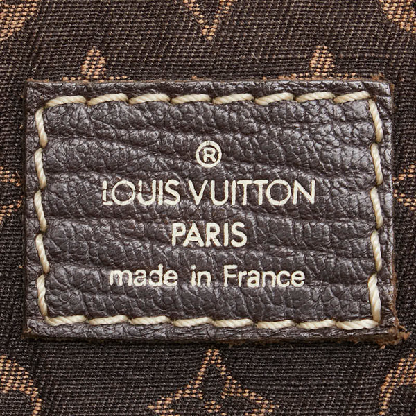 ルイ ヴィトン モノグラム ミニラン タンジェ トートバッグ ショルダーバッグ M40023 ブラウン PVC レザー メンズ LOUIS VUITTON 【中古】