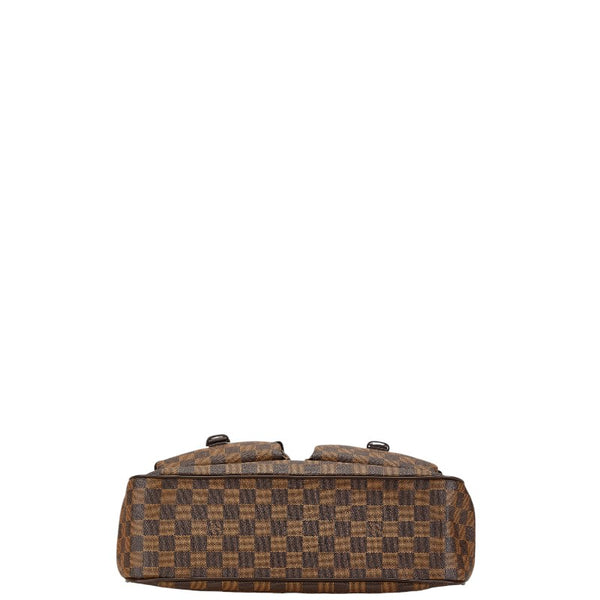 ルイ ヴィトン ダミエ ユゼス ハンドバッグ トートバッグ N51128 ブラウン PVC レザー レディース LOUIS VUITTON 【中古】