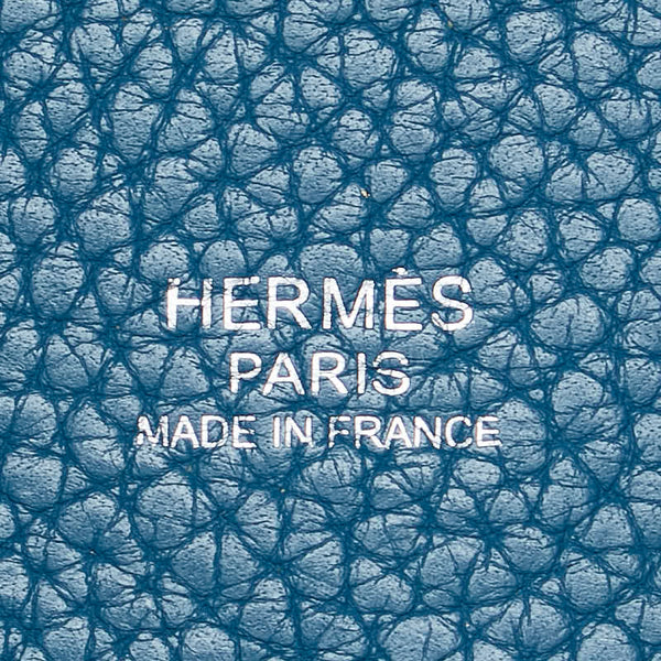 エルメス ピコタンロックPM ハンドバッグ ブルージーン トリヨンクレマンス レディース HERMES 【中古】