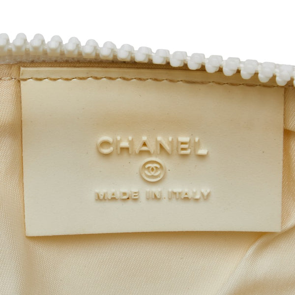 シャネル スポーツライン ウエストバッグ ボディバッグ ベージュ ゴールド ナイロン レディース CHANEL 【中古】