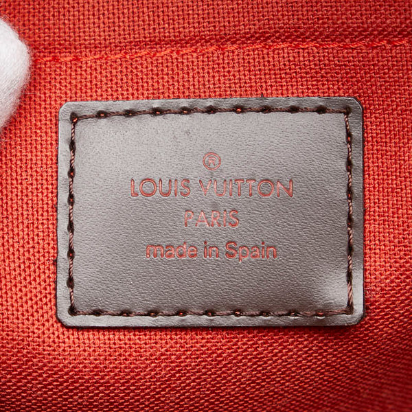 ルイ ヴィトン ダミエ リベラMM ハンドバッグ ボストンバッグ N41434 ブラウン PVC レザー レディース LOUIS VUITTON 【中古】