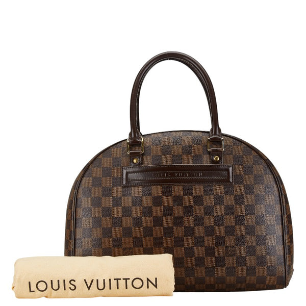 ルイ ヴィトン ダミエ ノリータ ハンドバッグ N41455 ブラウン PVC レザー レディース LOUIS VUITTON 【中古】