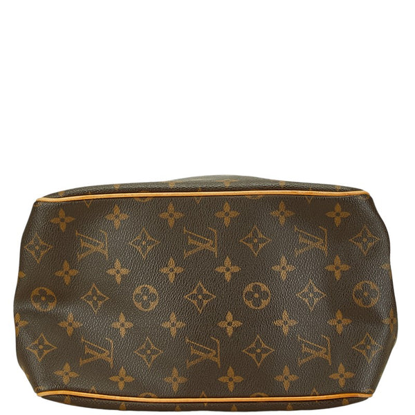 ルイ ヴィトン モノグラム バティニョール ハンドバッグ トートバッグ M51156 ブラウン PVC レザー レディース LOUIS VUITTON 【中古】