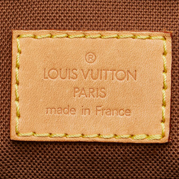 ルイ ヴィトン モノグラム バティニョール ハンドバッグ トートバッグ M51156 ブラウン PVC レザー レディース LOUIS VUITTON 【中古】