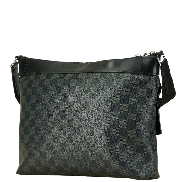 ルイ ヴィトン ダミエグラフィット ミックPM ショルダーバッグ N40003 ブラック PVC キャンバス メンズ LOUIS VUITTON 【中古】