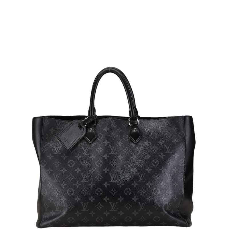 ルイ ヴィトン モノグラム エクリプス グラン サック ハンドバッグ M44733 ブラック PVC レザー レディース LOUIS VUITTON 【中古】