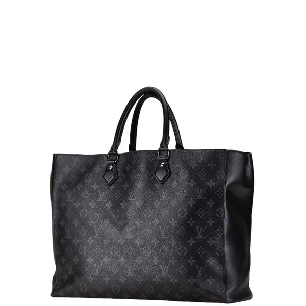 ルイ ヴィトン モノグラム エクリプス グラン サック ハンドバッグ M44733 ブラック PVC レザー レディース LOUIS VUITTON 【中古】