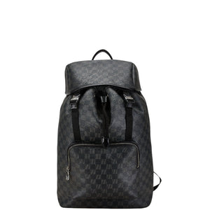 ルイ ヴィトン ダミエ グラフィット ザック バックパック リュック バックパック N40005 ブラック PVC レザー メンズ LOUIS VUITTON 【中古】