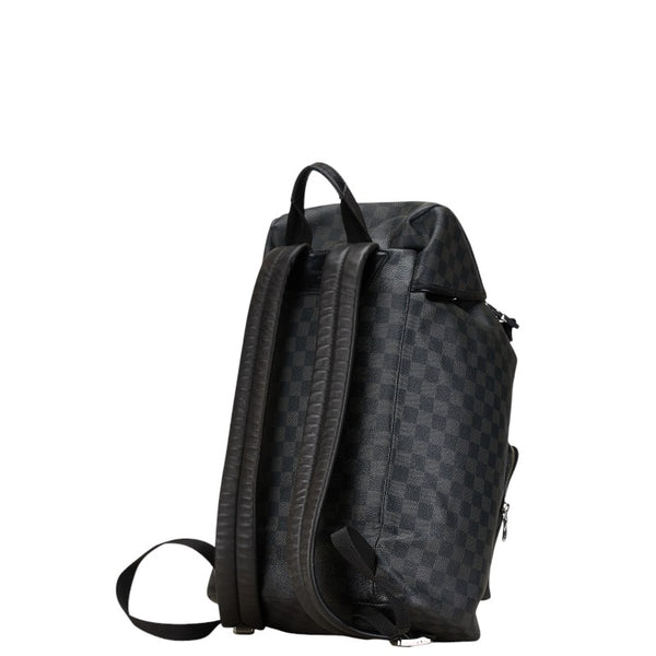 ルイ ヴィトン ダミエ グラフィット ザック バックパック リュック バックパック N40005 ブラック PVC レザー メンズ LOUIS VUITTON 【中古】