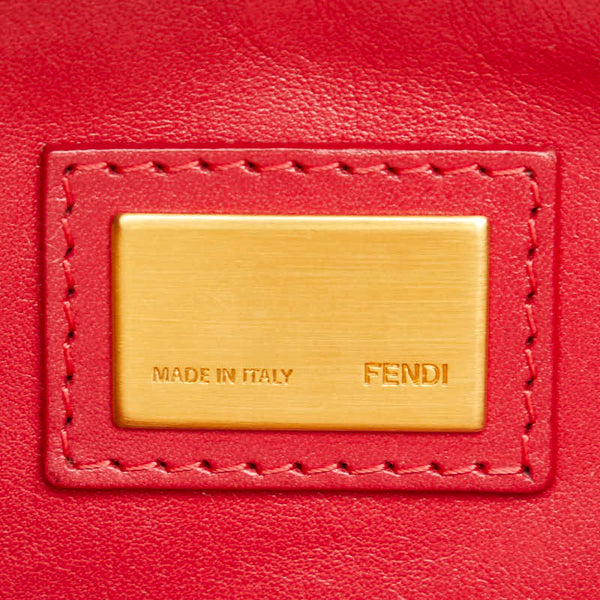 フェンディ ピーカブー ハンドバッグ ショルダーバッグ 2WAY 8BN226 アイボリー ホワイト ピンク レザー レディース FENDI 【中古】