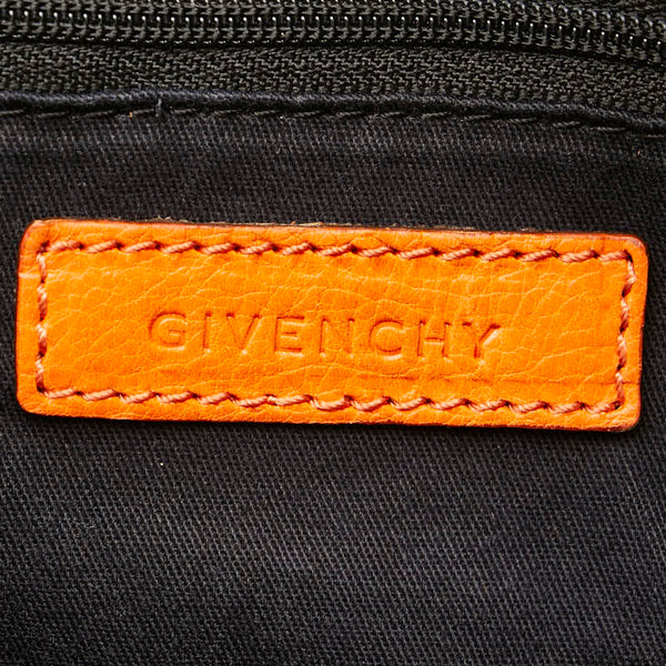 ジバンシー アンティゴナ ハンドバッグ ショルダーバッグ 2WAY オレンジ レザー レディース Givenchy 【中古】